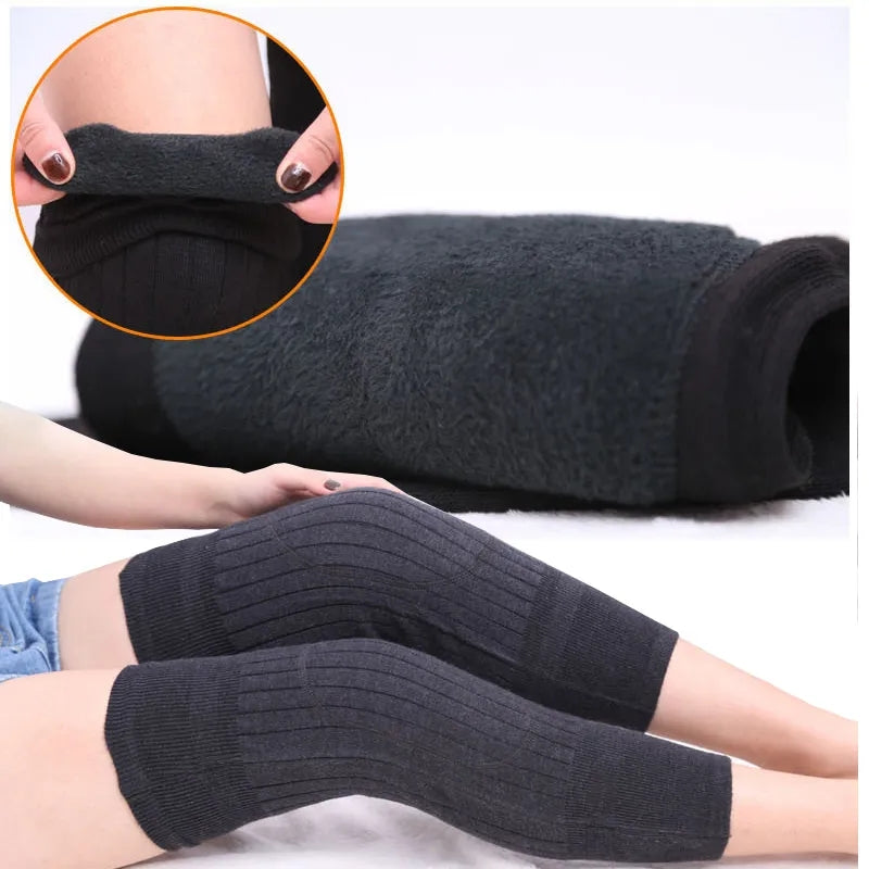 2 Pcs Wool Winter Cashmere Kneecap - 2 Pcs Warm Knee Cap