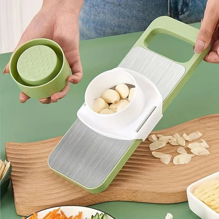 5 in 1 - Vegetable Slicer Stainless Steel