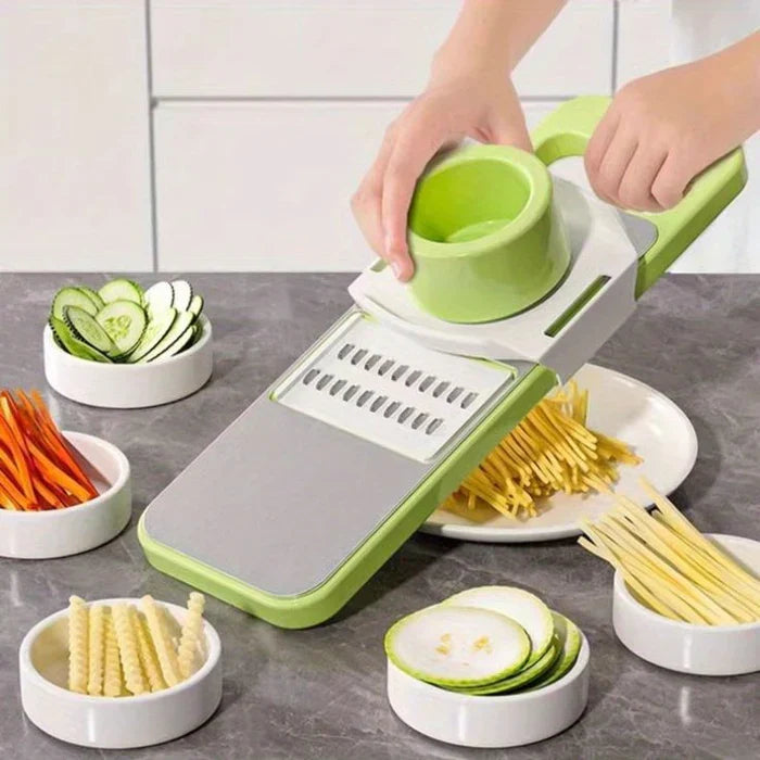 5 in 1 - Vegetable Slicer Stainless Steel