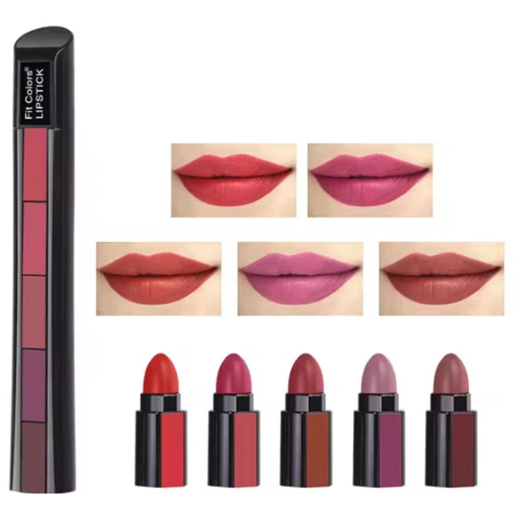 5 IN 1 Matte Lipsticks 01