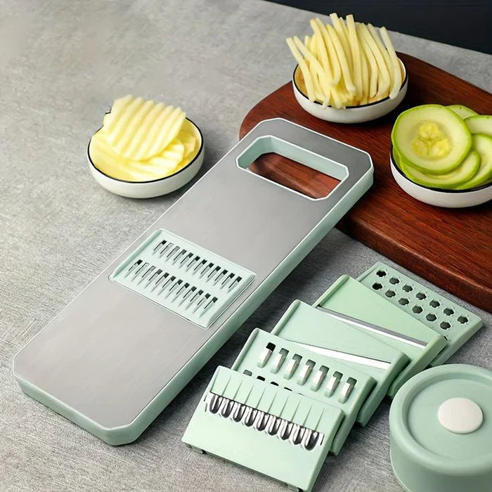 5 in 1 - Vegetable Slicer Stainless Steel