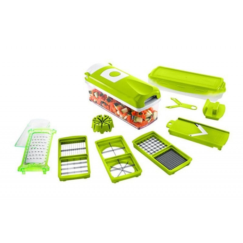 12pcs Set Nicer Dicer Plus Multi-Function Kitchen Too