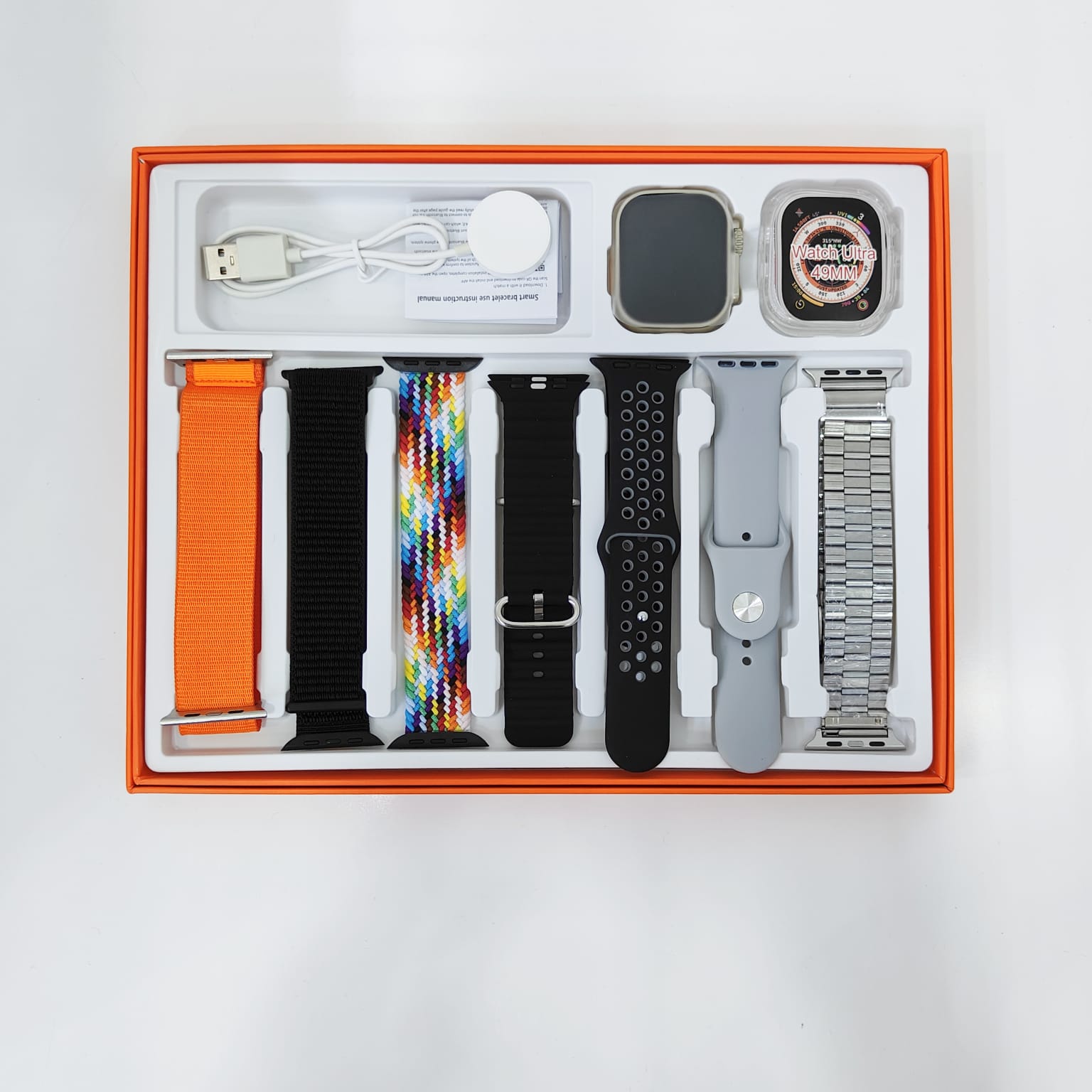 Modern Smart Watch Ultra 7 In 1 Strap Combo